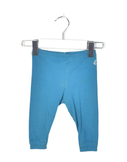 A Blue Leggings from Petit Bateau in size 3-6M for neutral. (Front View)