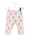 A Pink Leggings from Fendi in size 6-12M for girl. (Front View)