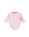 A Pink Long Sleeve Bodysuits from Fendi in size 3-6M for girl. (Back View)