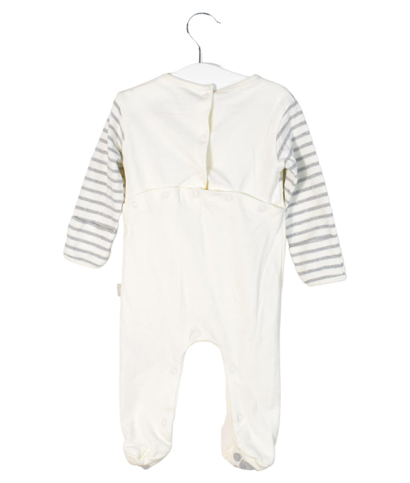 A White Long Sleeve Jumpsuits from Jojo Maman Bébé in size 6-12M for neutral. (Back View)