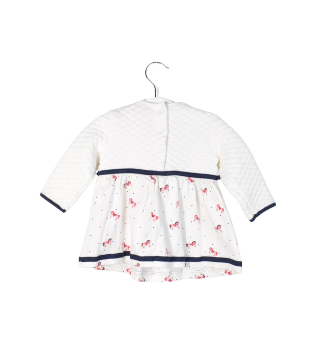 A White Long Sleeve Dresses from J by Jasper Conran in size 6-12M for girl. (Back View)