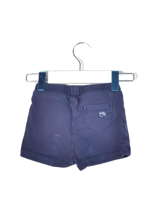 A Navy Shorts from Cadet Rousselle in size 6-12M for boy. (Back View)