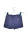 A Navy Shorts from Cadet Rousselle in size 6-12M for boy. (Back View)