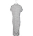A Grey Short Sleeve Dresses from Seraphine in size S for maternity. (Back View)