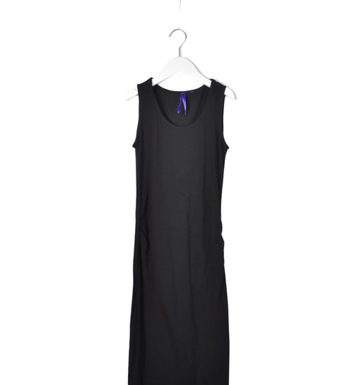 A Black Sleeveless Dresses from Seraphine in size XS for maternity. (Front View)