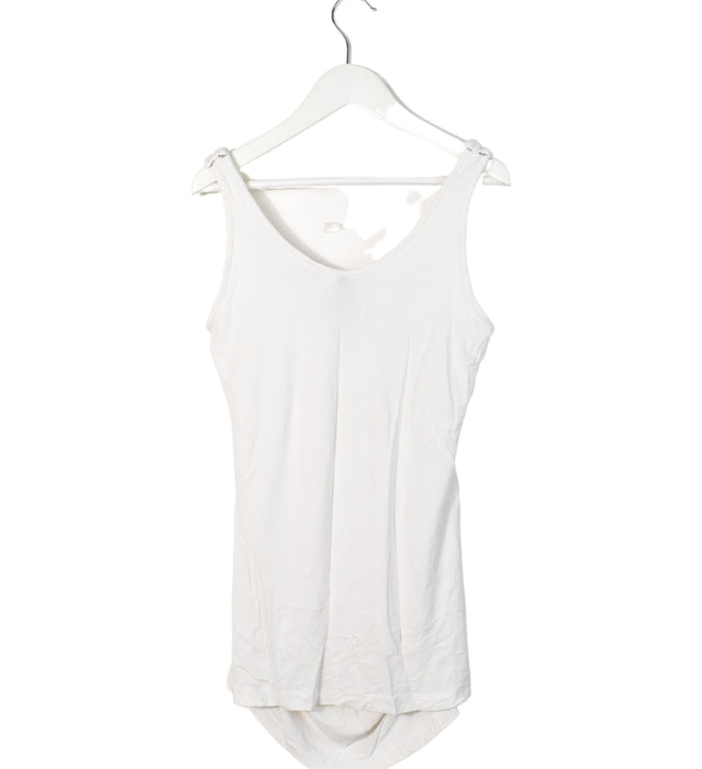 A White Sleeveless Tops from Seraphine in size XS for maternity. (Back View)