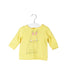 A Yellow Crewneck Sweatshirts from Seed in size 0-3M for girl. (Front View)