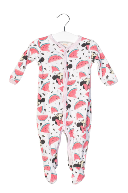 A White Long Sleeve Jumpsuits from Disney Baby in size 0-3M for girl. (Front View)