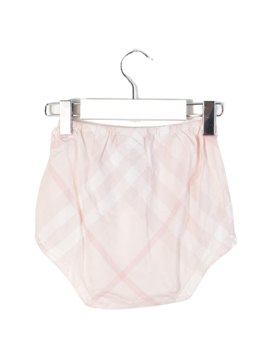 A Pink Bloomers from Burberry in size 6-12M for girl. (Back View)