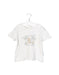 A White Short Sleeve T Shirts from Sea Apple in size 4T for girl. (Front View)