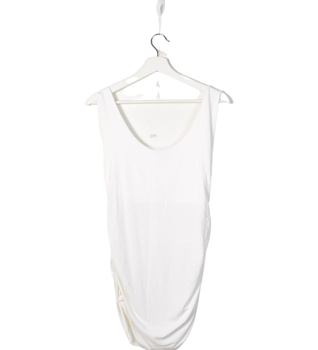 A White Sleeveless Tops from Isabella Oliver in size M for maternity. (Back View)