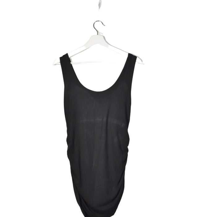 A Black Sleeveless Tops from Isabella Oliver in size M for maternity. (Back View)