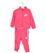 A Pink Pants Sets from Nike in size 12-18M for girl. (Front View)