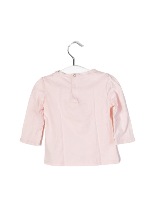 A Pink Long Sleeve Tops from Little Marc Jacobs in size 3-6M for girl. (Back View)