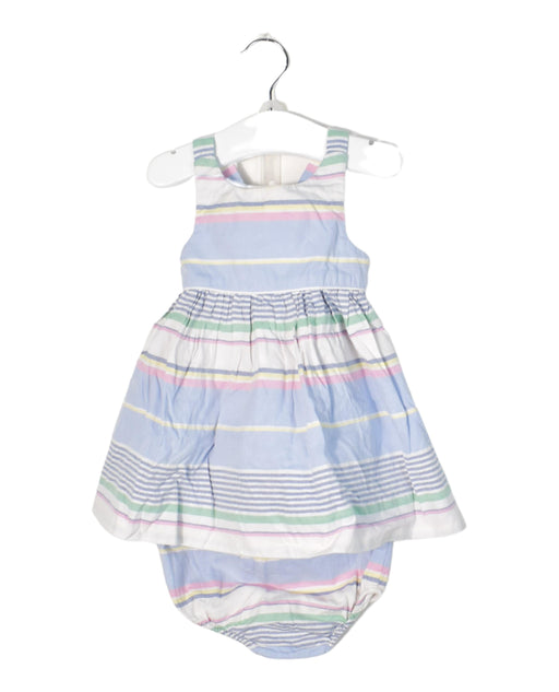 A Blue Dress Sets from Ralph Lauren in size 3-6M for girl. (Front View)