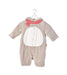 A Brown Long Sleeve Jumpsuits from Mides in size 6-12M for neutral. (Front View)