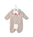 A Brown Long Sleeve Jumpsuits from Mides in size 6-12M for neutral. (Back View)