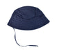 A Navy Sun Hats from Seed in size O/S for neutral. (Front View)