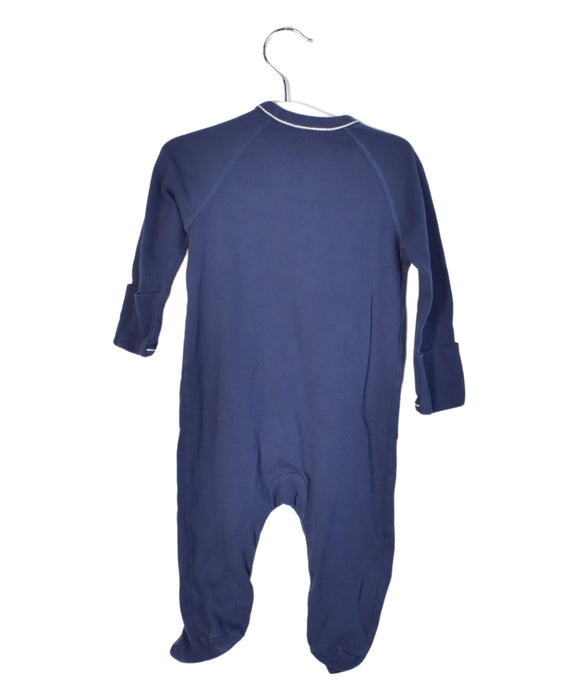 A Navy Long Sleeve Jumpsuits from Ralph Lauren in size 3-6M for neutral. (Back View)