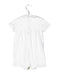 A White Short Sleeve Rompers from Ralph Lauren in size 3-6M for girl. (Back View)