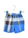 A Blue Shorts from Burberry in size 6-12M for boy. (Front View)