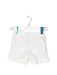 A White Shorts from Chateau de Sable in size 6-12M for boy. (Front View)