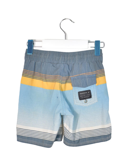 A Blue Shorts from Quiksilver in size 2T for boy. (Back View)