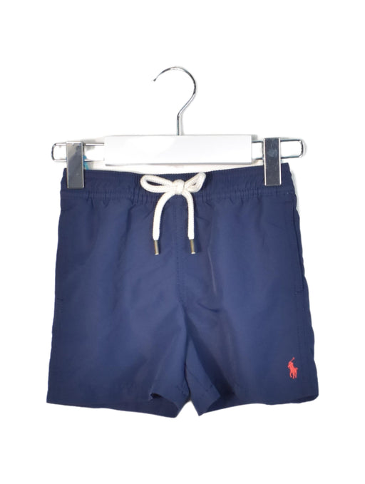 A Navy Swim Shorts from Ralph Lauren in size 18-24M for boy. (Front View)