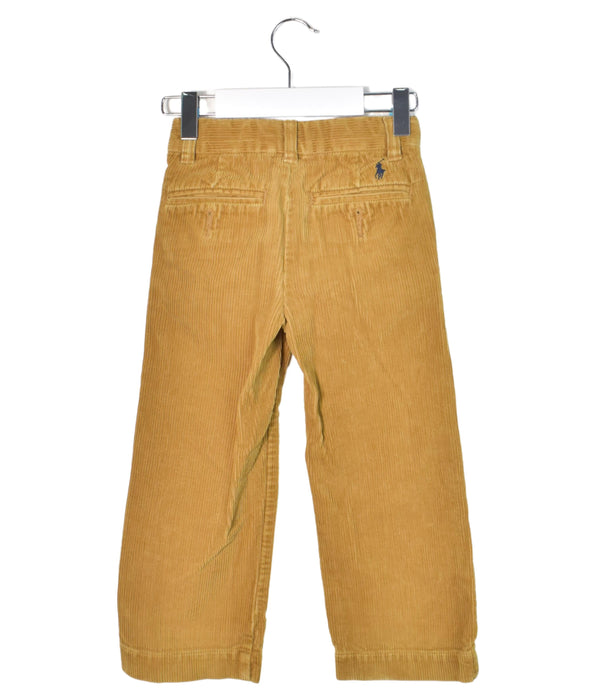 A Brown Casual Pants from Polo Ralph Lauren in size 4T for boy. (Back View)