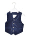 A Navy Suit Vests from Janie & Jack in size 3T for boy. (Front View)