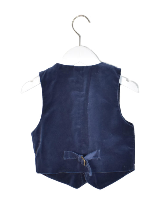A Navy Suit Vests from Janie & Jack in size 3T for boy. (Back View)