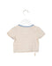 A Beige Short Sleeve T Shirts from Gingersnaps in size 3-6M for boy. (Back View)
