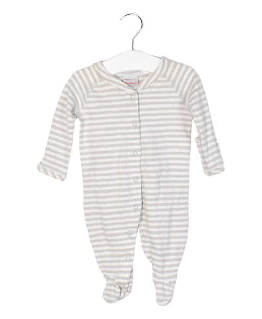 A White Long Sleeve Jumpsuits from Hanna Andersson in size 0-3M for neutral. (Front View)