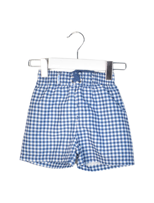 A Blue Swim Shorts from RuffleButts in size 18-24M for boy. (Front View)