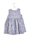 A Blue Sleeveless Dresses from Wheat in size 6-12M for girl. (Back View)
