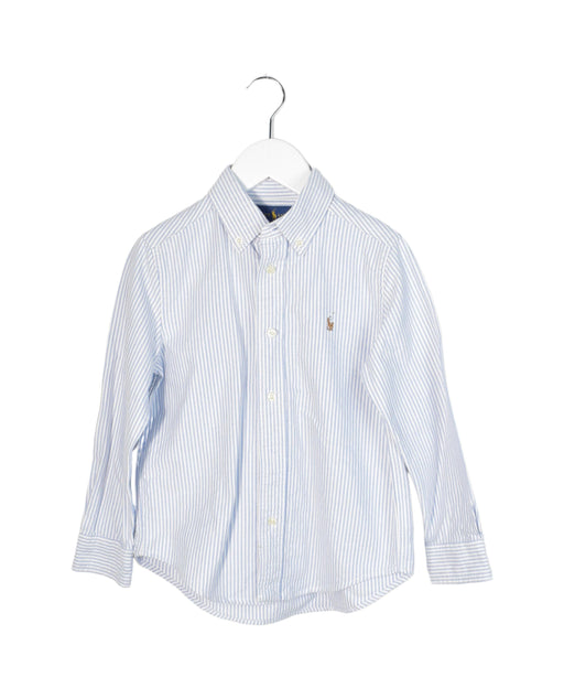A White Shirts from Ralph Lauren in size 4T for boy. (Front View)