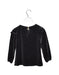 A Black Long Sleeve Tops from Crewcuts in size 3T for girl. (Back View)