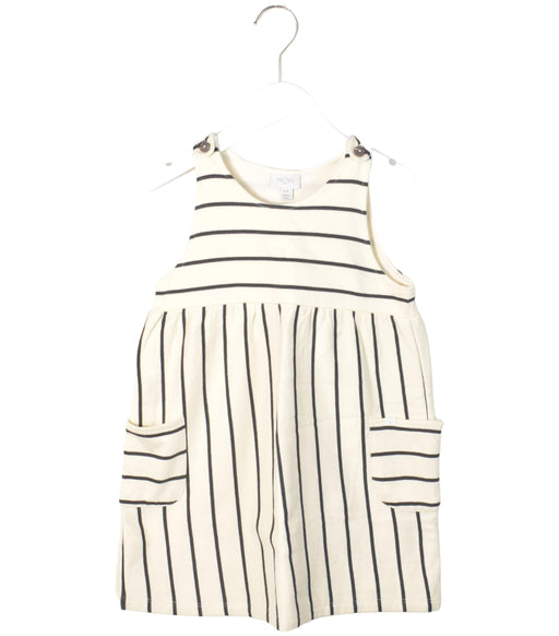 A Ivory Sleeveless Dresses from Mori in size 4T for girl. (Front View)