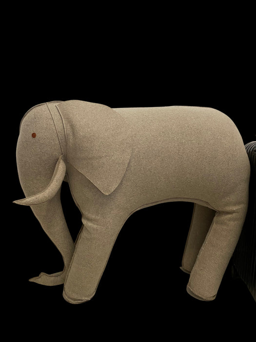 Restoration Hardware Oversized Wool Felt Elephant O/S (13"W x 27"D x 30"H)