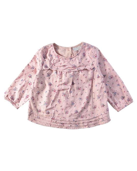 The Little White Company Long Sleeve Top 3-6M