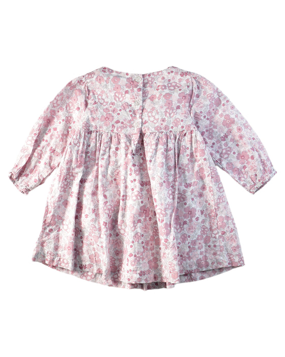 The Little White Company Long Sleeve Dress 3-6M