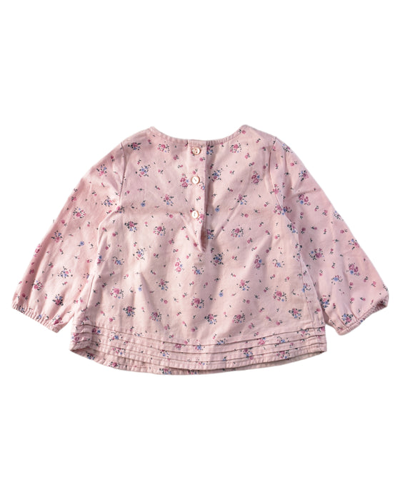 The Little White Company Long Sleeve Top 3-6M