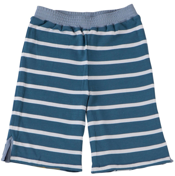 Piccalilly Reversable Lizard Stripe Shorts 6T - 10Y