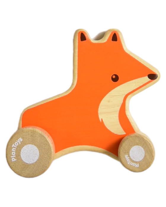 Plan Fox Wheelie Wooden Toy
