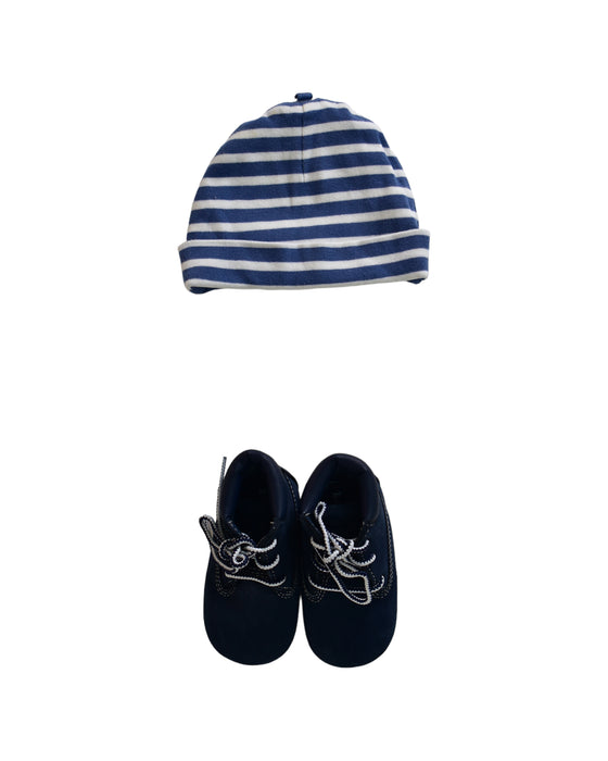 Timberland Infant Booties and Beanie Set 6-12M (EU18)