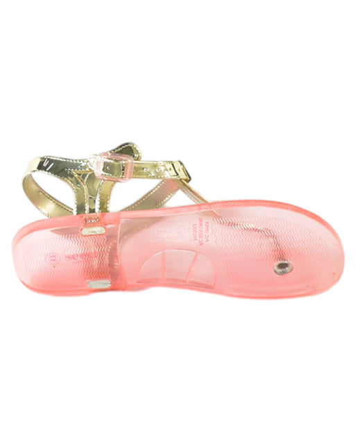 A Pink Sandals from Seed in size EU33 for girl. (Front View)