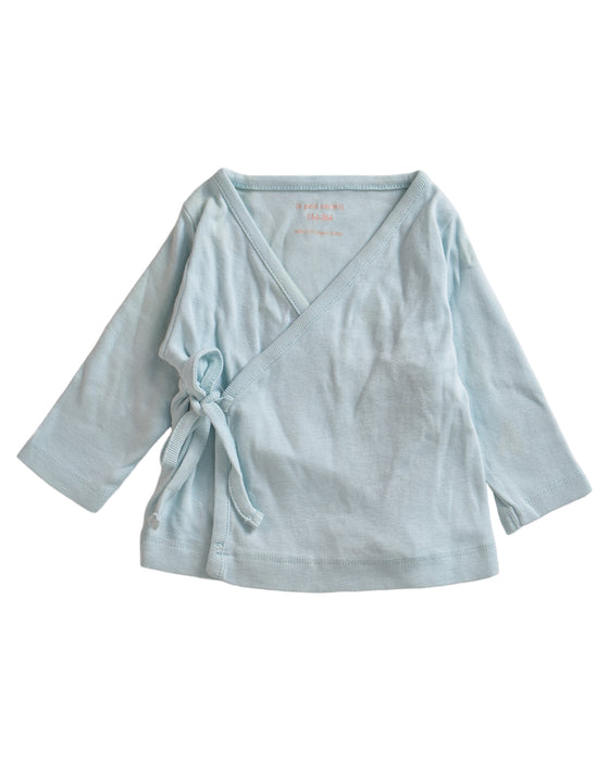 Le Petit Society Long Sleeve Kimono Top 1-3M