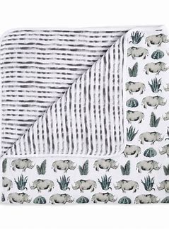 Aden & Anais White Label Dream Blanket Serengeti