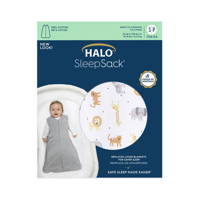 HALO Sleepsac Wearable Blanket  Tog 0.5  0-12M