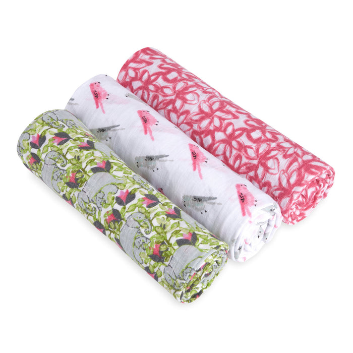Aden & Anais 3-pack Classic Swaddles - Paradise O/S